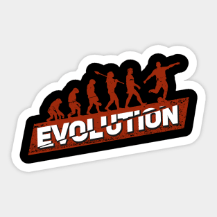 Soccer Player Evolution Striker Gift Sticker